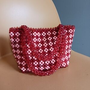 Loeffler Randall Beaded Tote In Coquille  and Amber,